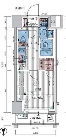 ESTEM COURT KAMEIDO TOKYO EASTの物件間取画像